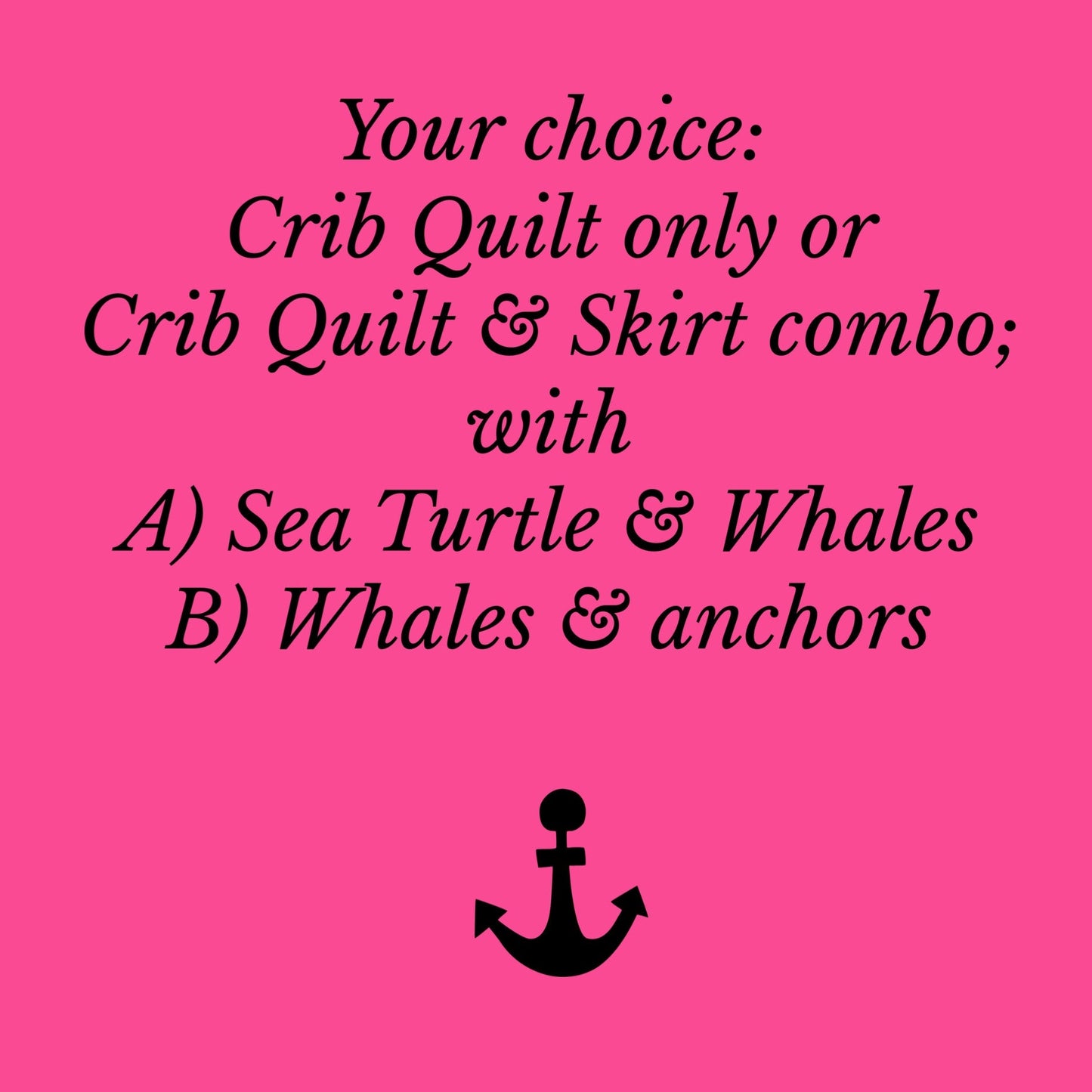 SEA TURTLE Quilt/Sea Turtle Whale Quilt/Sea Turtle Baby Quilt/Sea Turtle Crib bedding/Hot Pink Baby blanket