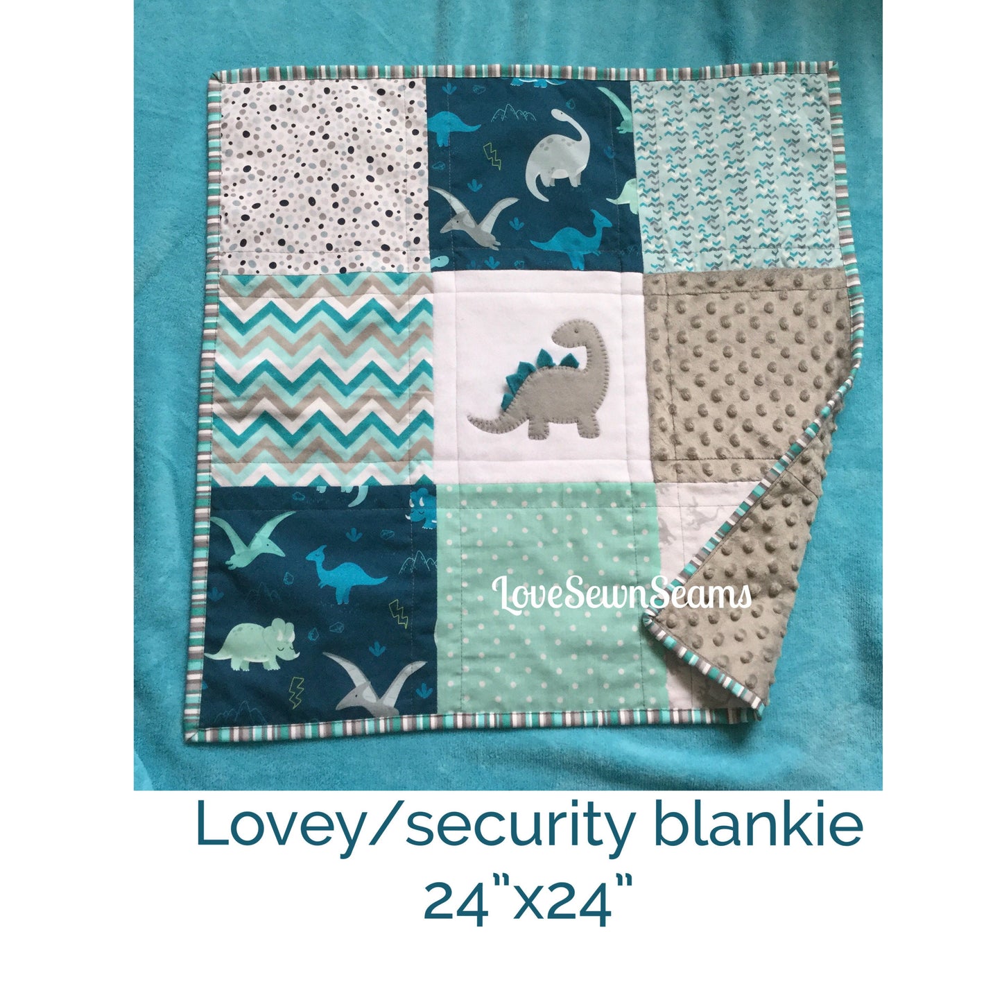 MADE TO ORDER/Dino Quilt/Dinosaur baby quilt/dinosaur quilt/T-Rex quilt/Baby quilt/Dino Lovey/Crib guard