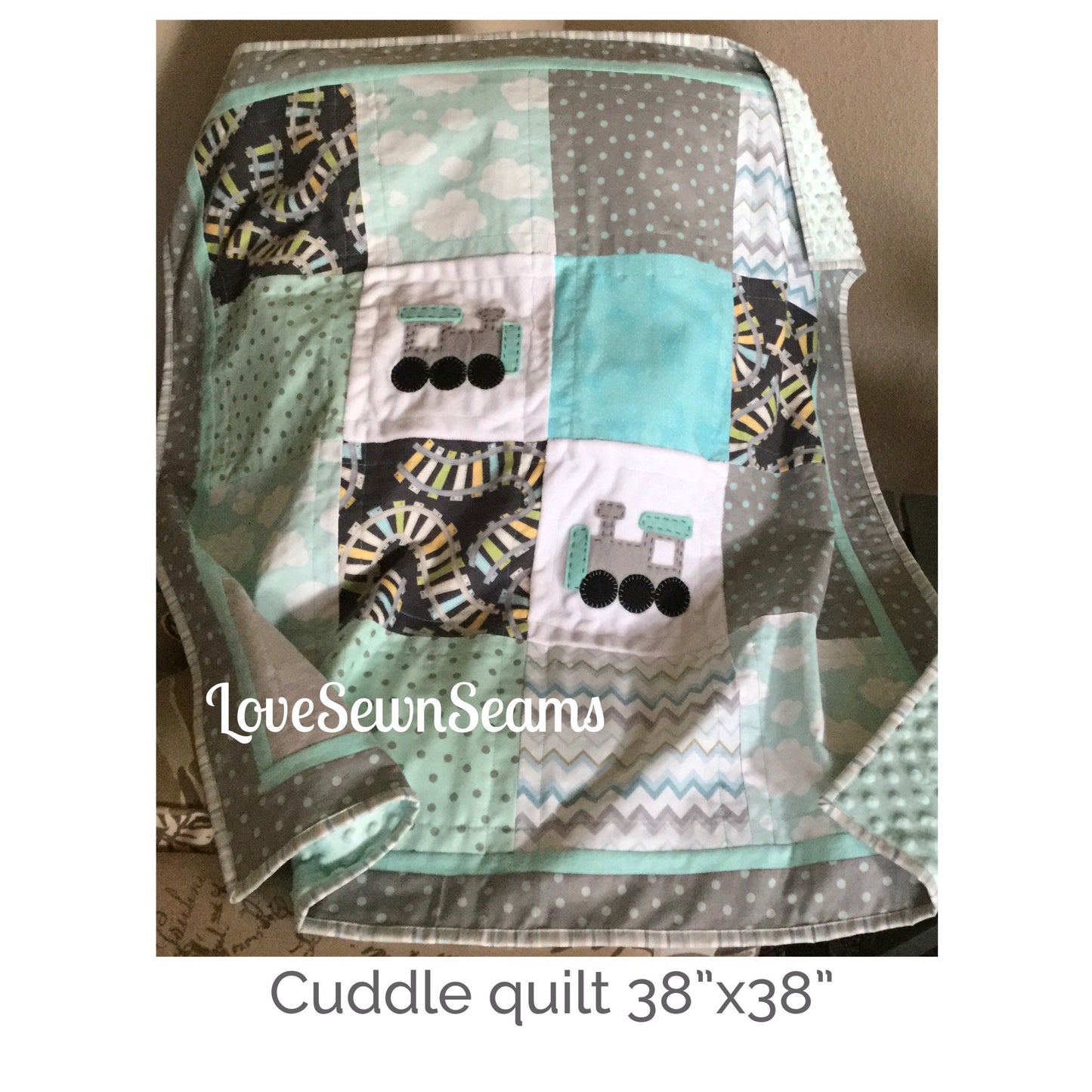 MADE TO ORDER/Train quilt/Train baby quilt/Train blanket/Trains/Train baby quilt/Modern baby quilt/Child’s quilt