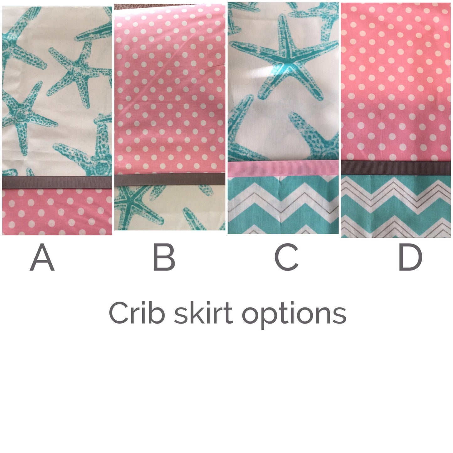 MADE to ORDER/COASTAL Quilt/Starfish Mermaid quilt/Starfish kisses/Starfish Seahorse quilt/Coastal baby blanket/Nautical baby quilt