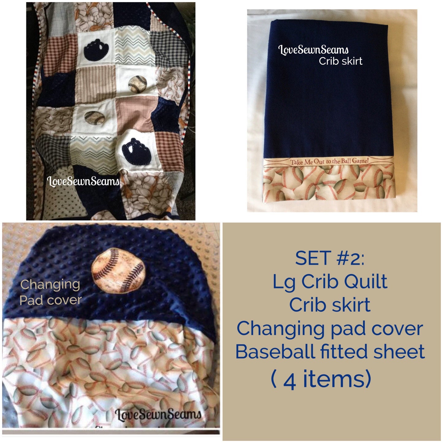 MADE TO ORDER/Retro Baseball quilt/Baseball Quilt/Vintage Baseball/Baseball baby quilt/Optional Set