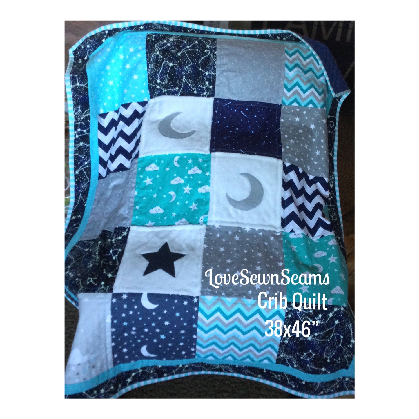 MADE to ORDER/Celestial quilt/CONSTELLATION Quilt/Galaxy quilt/Star quilt/Moon quilt/Heavens quilt