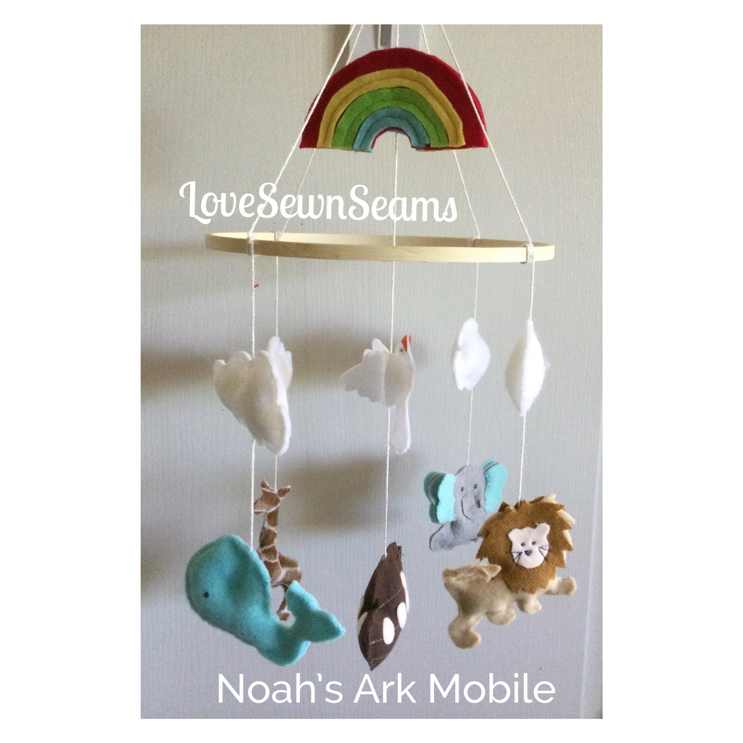 Noah’s Ark Quilt/Noahs Ark/Handmade baby quilt