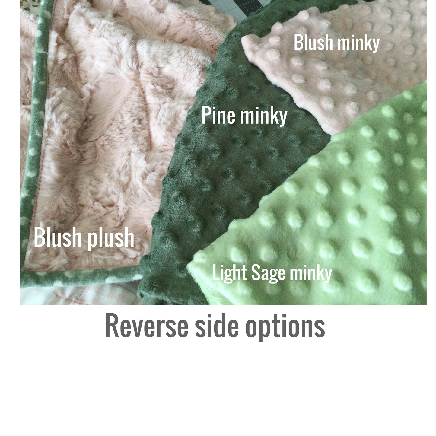 Sage & Blush Woodland quilt/Made to order/Nature quilt/Woodland/Handmade in USA/crib sheet option