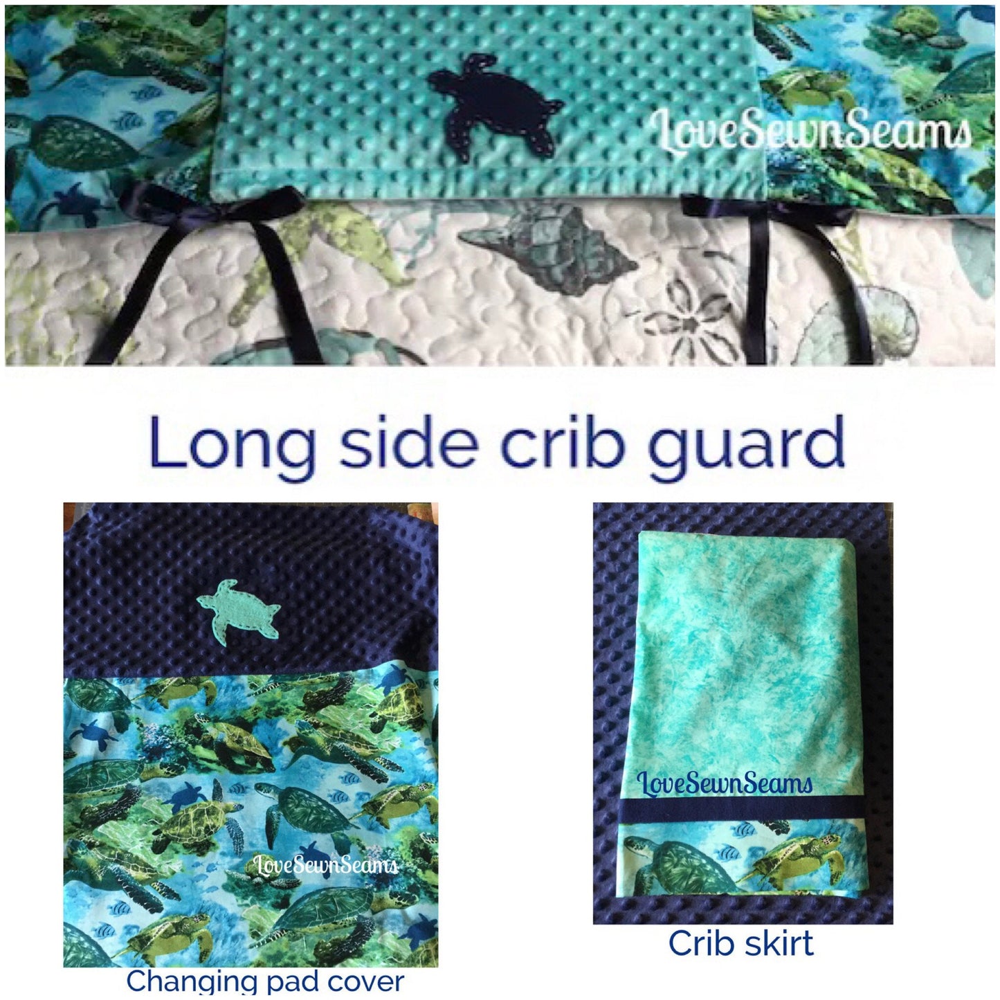 MADE TO ORDER/Sea Turtle quilt/Sea Turtle Lovey/Sea turtles/Hawaiian sea turtle/Sealife quilt/Under the Sea quilt