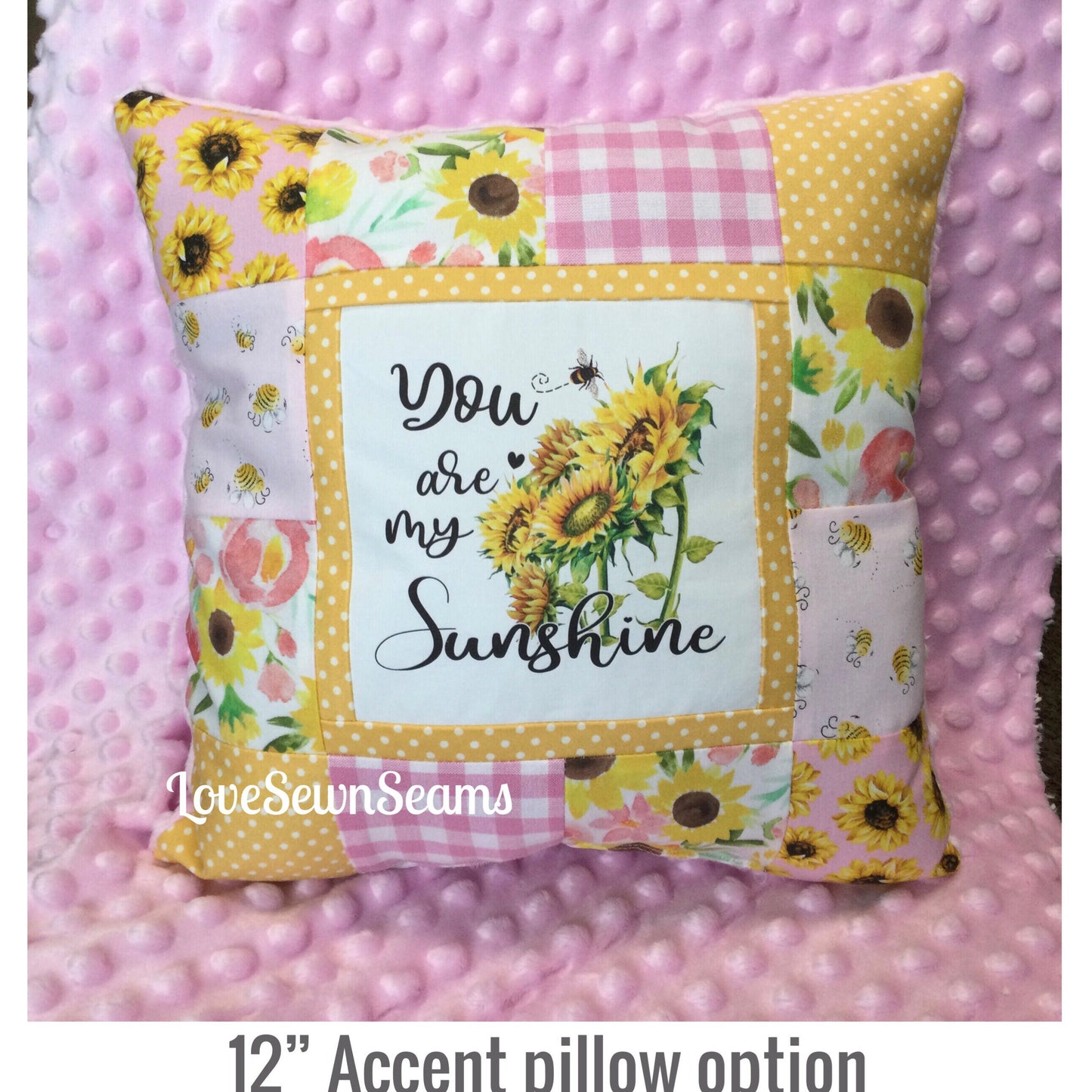 Sunflower Sunshine quilt/You are my Sunshine/Sunflower quilt