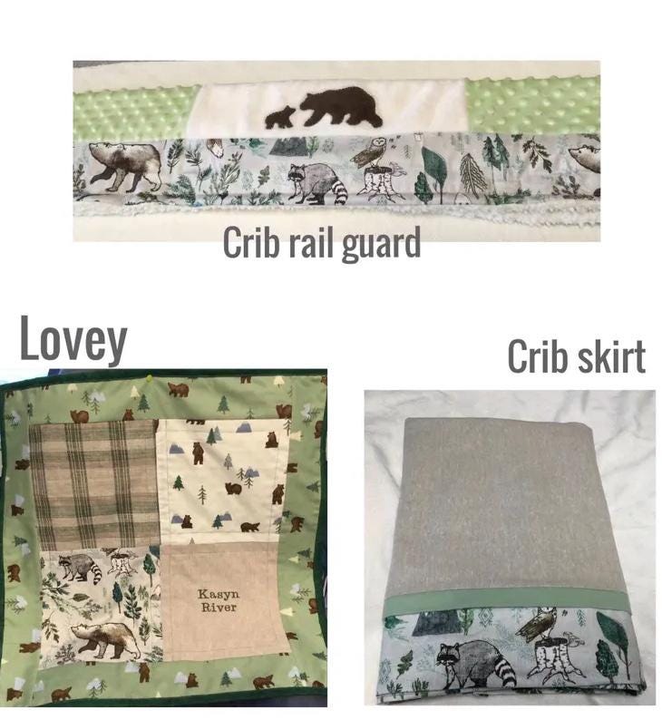 Bear quilt/Woodland quilt/Wilderness Quilt/Rustic quilt/Lodge/Appliqué quilt/Northwoods quilt/Hunter quilt/handmade quilt